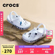 crocs卡駱馳貝雅卡駱班|205089 白/深藍(lán)-126 44(280mm) 