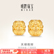 明牌珠寶足金古法黃金天祿抱財轉運珠貔貅串珠禮物男女計價(jià) 單串珠 大版AFP0545工費650 約9.31克
