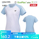 尤尼克斯（YONEX） 25年新款YY羽毛球服運動服T恤上衣透氣速干短袖110025 女士短袖210025BCR-049水晶藍 L