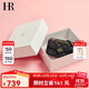 HR赫蓮娜包包女包頭層牛皮單肩斜挎包女菱格鏈條包女包生日禮物 黑色禮盒裝