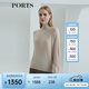 PORTS寶姿女裝 秋冬新品毛衣LL9K520LKF037 米駝色 S （4）