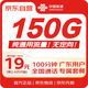 中國聯(lián)通流量卡19元廣東聯(lián)通手機卡電話卡5g全國通用大王卡上網(wǎng)卡純流量校園GDLT150G