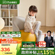芝華仕（CHEERS）單人小沙發(fā)奶油風(fēng)客廳小戶(hù)型家用小凳子 XJ025 黃色