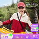 安踏兒童女童運(yùn)動上衣2025秋舒適四防連帽運(yùn)動薄外套A62537603