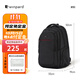 WINPARD/威豹雙肩包男背包商務(wù)雙肩背包電腦包休閑男包旅行包15.6英寸 黑色