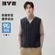 雅鹿輕薄羽絨馬甲男士V領(lǐng)百搭內穿25年秋冬新款時(shí)尚保暖馬夾背心