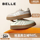 百麗厚底運(yùn)動(dòng)德訓(xùn)鞋女商場(chǎng)同款板鞋B4Q1DCM4 綠色 36