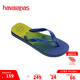 havaianas哈唯納BrasilFresh漸變色人字拖夏外穿夾腳平底拖鞋海邊 7893-海洋藍(lán) 41-42 巴西碼