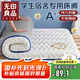 無(wú)印良品A類學(xué)生宿舍床墊遮蓋物0.9米大豆床褥四季防滑可折疊褥子90x190cm
