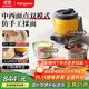 東菱（Donlim）【國家補貼】家用多功能面食機廚師機 全自動(dòng)絞肉揉面一體 食藝機 發(fā)酵打發(fā)和面機DL-1349鈦金灰