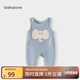 babylove寶寶背帶褲春秋外穿連體褲超萌可愛(ài)休閑長(cháng)褲洋氣嬰兒褲子 大耳象 90