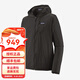 PATAGONIA 男士Houdini戶(hù)外風(fēng)殼皮膚衣薄風(fēng)衣越野跑步外套巴塔哥尼亞24142 BLK黑色 M
