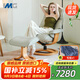 IMG COMFORT挪威躺椅挪威設計原裝進(jìn)口真皮實(shí)木單人沙發(fā)椅懶人休閑椅星選椅 星選椅-淺灰色 挪威躺