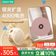索愛(ài) S350無(wú)線(xiàn)磁吸領(lǐng)夾小蜜蜂擴音器教師專(zhuān)用藍牙音箱音響防嘯叫TF卡U盤(pán)喇叭麥克風(fēng)導游戶(hù)外便攜式 金