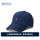 Polo Ralph Lauren 拉夫勞倫 男女同款 經(jīng)典款棉質(zhì)卡其布棒球帽RL52489 999-深藍色 ONE