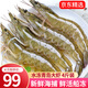 鮮拔頭籌 青島大蝦4斤裝 國產(chǎn)青蝦海捕鮮蝦海蝦基圍蝦鮮活冷凍 16-19cm 3.3- 4斤(凈重)