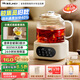 JMEY集覓全玻璃養(yǎng)生壺 大容量恒溫壺電熱水壺煮茶壺?zé)畨鼗ú鑹匾惑w煮茶器多功能保溫辦公室一人食H7 玻璃茶漏款- 1.2L