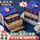 胖·東來(lái)同款中秋月餅高檔月餅禮盒裝奶黃流心五仁蛋黃蓮蓉紅豆沙 花團錦簇三層12餅12味硬盒