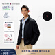 TOMMY HILFIGER【輕通勤】25春夏男裝防風(fēng)防潑水休閑運(yùn)動(dòng)立領(lǐng)夾克外套39198 黑色BDS M （推薦：135-150斤）