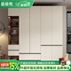 恩慕梵2025新款實(shí)木衣柜家用臥室現(xiàn)代簡(jiǎn)約對(duì)開(kāi)門(mén)柜子組合簡(jiǎn)易組裝大衣櫥 常規(guī)衣柜2.0米高【安裝】 1.6米單衣柜(4門(mén)