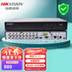?？低暎℉IKVISION）硬盤(pán)錄像機/DVR 同軸模擬網(wǎng)絡(luò )混合型XVR監控主機 視頻線(xiàn)傳輸7104HGH-K1 DS-7816HQH-K1【16路金屬單盤(pán)】 標配+含鼠標+【無(wú)硬盤(pán)】