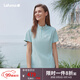 LAFUMA樂(lè )飛葉戶(hù)外polo衫女 春夏吸濕速干衣立領(lǐng)短袖T恤 LFTS5BS50 薄荷色LM 40 （170/88A）