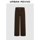UR2025冬季新款女裝琥珀流光風(fēng)口袋闊腿休閑長(cháng)褲UWM850252