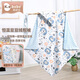 喜親寶 嬰兒抱被恒溫豆豆包被新生兒寶寶安撫豆豆抱被90*90cm藍色小熊