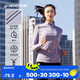迪卡儂女士運(yùn)動(dòng)速干衣秋季打底長(zhǎng)袖跑步戶外健身T恤藤蘿紫-5366939