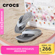 卡駱馳crocs舒樂(lè)人字拖輕便舒適百搭|211101 幻灰色-1NM 44 (280mm)