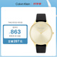 凱文克萊（Calvin Klein）CK手表永恒款皮表帶時尚石英女表女神節(jié)禮物女25200008