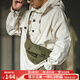 馬登工裝 美式復古白色甲板服防護連帽衫半開(kāi)襟衛衣男潮外套 米白色 L