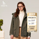 哈吉斯（HAZZYS）女裝PHIZ連帽夾克ASVSU0BCX15 卡其色KK 165/88A40