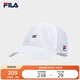 FILA 斐樂情侶輕量防曬透氣健身運動帽遮陽鴨舌帽子棒球帽遮陽帽