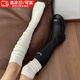 COSMICKISS白色長(cháng)筒襪配靴子襪子女堆堆襪長(cháng)筒靴襪套小腿襪高筒襪長(cháng)靴過(guò)膝襪 白色