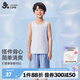 久歲伴兒童背心男童夏季薄款中大童寶寶男孩無袖打底可外穿清爽透氣上衣 藍色 170 /身高160-172體重105-120斤