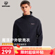 諾詩(shī)蘭雁蕩軟殼外套男25秋季新款防潑耐磨戶(hù)外三防軟殼衣徒步登山夾克 純黑色-70E男 175