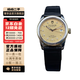 【二手99新】帝舵（TUDOR）駿玨系列 自動機械男表女表 二手帝舵男表女表 36mm 金盤皮帶55003-ls 10di