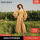 moussy 【劉亦菲同款】南法度假風(fēng)碎花浪漫優(yōu)雅連衣裙028ISX33-3711 070米色 M