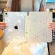 zoyu iPad11保護殼帶筆槽Pro保護套air7平板6透明5適用蘋(píng)果3y折mini7輕薄12.9防彎10旋轉9可愛(ài)13全包 精靈小兔 2025/2024款Air7/6【11英寸】