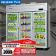 美菱（MeiLing）商用廚房冰箱1363大三門 全冷藏保鮮陳列柜 飯店后廚餐廳食堂不銹鋼展示柜MCF(L)-1.8LCE70G3MX3