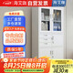 海艾珈文件柜辦公柜資料柜檔案柜鐵皮柜鋼制儲(chǔ)物保險(xiǎn)柜偏三斗特厚款