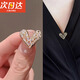 Andralyn防走光愛(ài)心小胸針女高檔時(shí)尚扣領(lǐng)針別針衣服百搭迷你胸花開(kāi)衫扣針 金色愛(ài)心別針