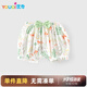 優(yōu)奇嬰兒褲子女寶寶夏季薄款超短褲女童夏天短款五分褲透氣蝴蝶花苞褲