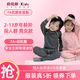 俞兆林2025新款7A抗菌兒童保暖男女童秋裝套裝家居服寶寶內(nèi)衣男女同款 灰色 150 建議身高135-145cm （年齡10歲-11歲）