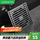 卡貝（cobbe）槍灰色地漏防臭衛(wèi)生間大排量浴室不銹鋼淋浴洗衣機(jī)廁所防反味神器