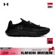 安德瑪（UNDERARMOUR）UA春夏U Easy Step男女情侶輕質(zhì)運動休閑鞋6007578 黑色001 43