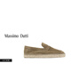 Massimo Dutti秋季新品2025男鞋簡約通勤風寬絆帶麻底鞋漁夫鞋平底鞋12906551 褐色 40 (260/94)