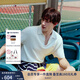 TOMMY HILFIGER【純色肌理感】25夏季男純棉通勤POLO襯衫領(lǐng)短袖針織衫04331 米白色YBI XL （推薦：165-180斤）