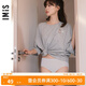 愛美麗【涼朋友】愛美麗IMIS內(nèi)褲女無尺碼涼感滅菌簡約平角褲IM23BHK1 淺灰5HA 160-170